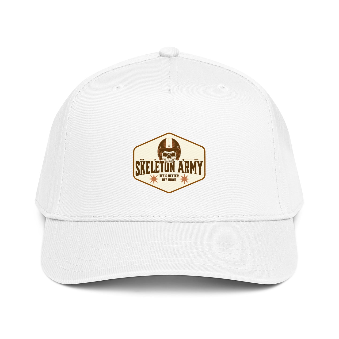 Retro Classic Skull Patch Baseball Cap Casual Wear