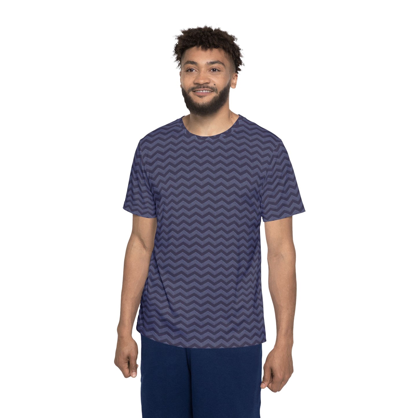 Shop Unique Navy Chevron Zigzag Geometric Men's Sports Jersey Activewear, featuring bold patterning, athletic comfort, and standout game-day style. Stand out in the Navy Chevron Zigzag Geometric Men's Sports Jersey, designed for confident performance and eye-catching everyday style. Buy the Navy Chevron Zigzag Geometric Men's Sports Jersey—a bold, comfortable choice for training, teams, and casual wear.