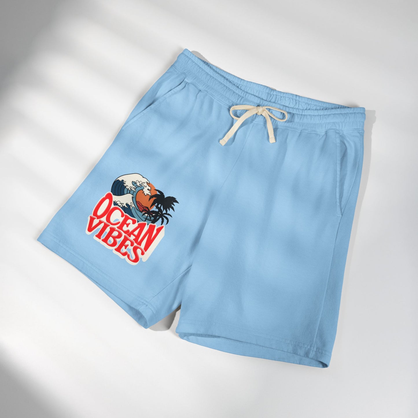 Unique Lightweight Fleece Sweat Shorts in Ocean Vibes Graphic Shop Lightweight Fleece Sweat Shorts in Ocean Vibes for breezy comfort, relaxed style, and an easygoing summer-ready look all day. Refresh your casual rotation with Lightweight Fleece Sweat Shorts in Ocean Vibes—soft, versatile, and ready for sunny days by the shore. Buy Lightweight Fleece Sweat Shorts in Ocean Vibes, made for soft comfort, laid-back style, and effortless warm-weather wear.