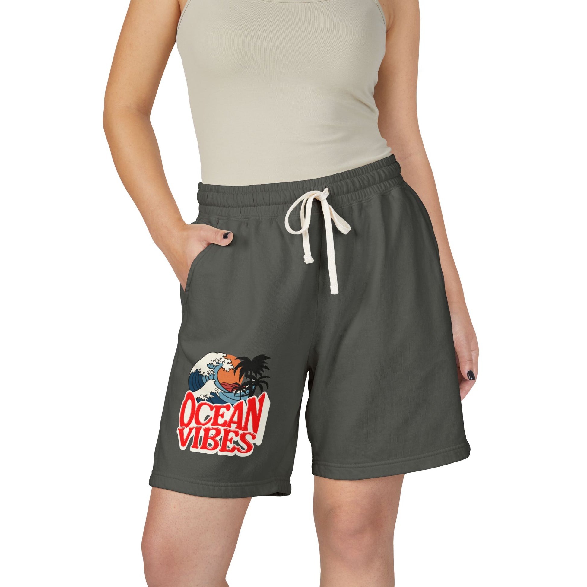 Unique Lightweight Fleece Sweat Shorts in Ocean Vibes Graphic Shop Lightweight Fleece Sweat Shorts in Ocean Vibes for breezy comfort, relaxed style, and an easygoing summer-ready look all day. Refresh your casual rotation with Lightweight Fleece Sweat Shorts in Ocean Vibes—soft, versatile, and ready for sunny days by the shore. Buy Lightweight Fleece Sweat Shorts in Ocean Vibes, made for soft comfort, laid-back style, and effortless warm-weather wear.