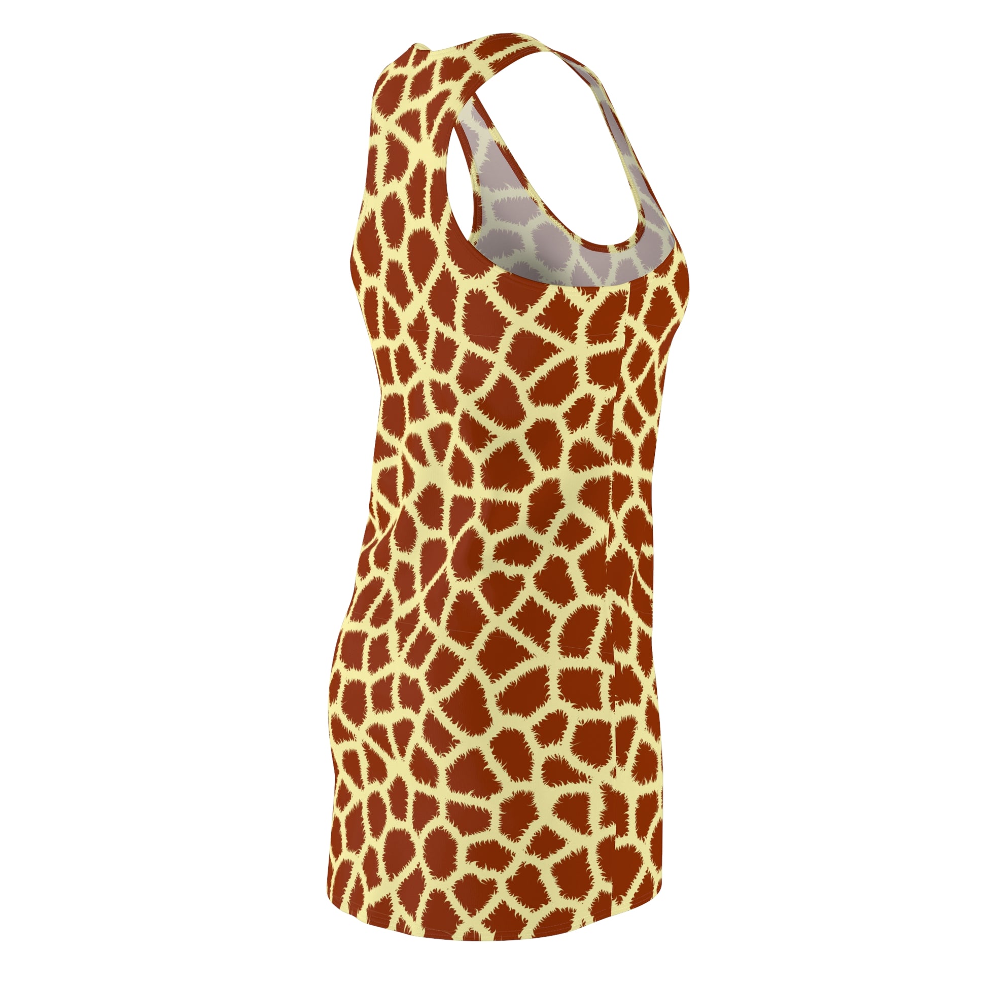 Bold Comfortable Giraffe Print Women's Racerback Dress Shop the Comfortable Giraffe Print Women's Racerback Dress, designed for easy movement, soft style, and standout everyday wear.
