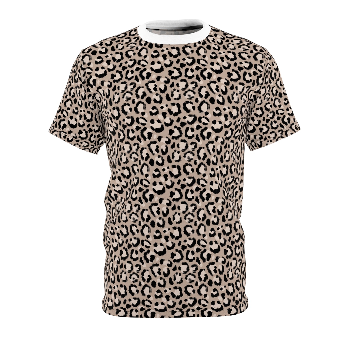 Chic Comfortable Leopard Print T-Shirt for Casual Wear