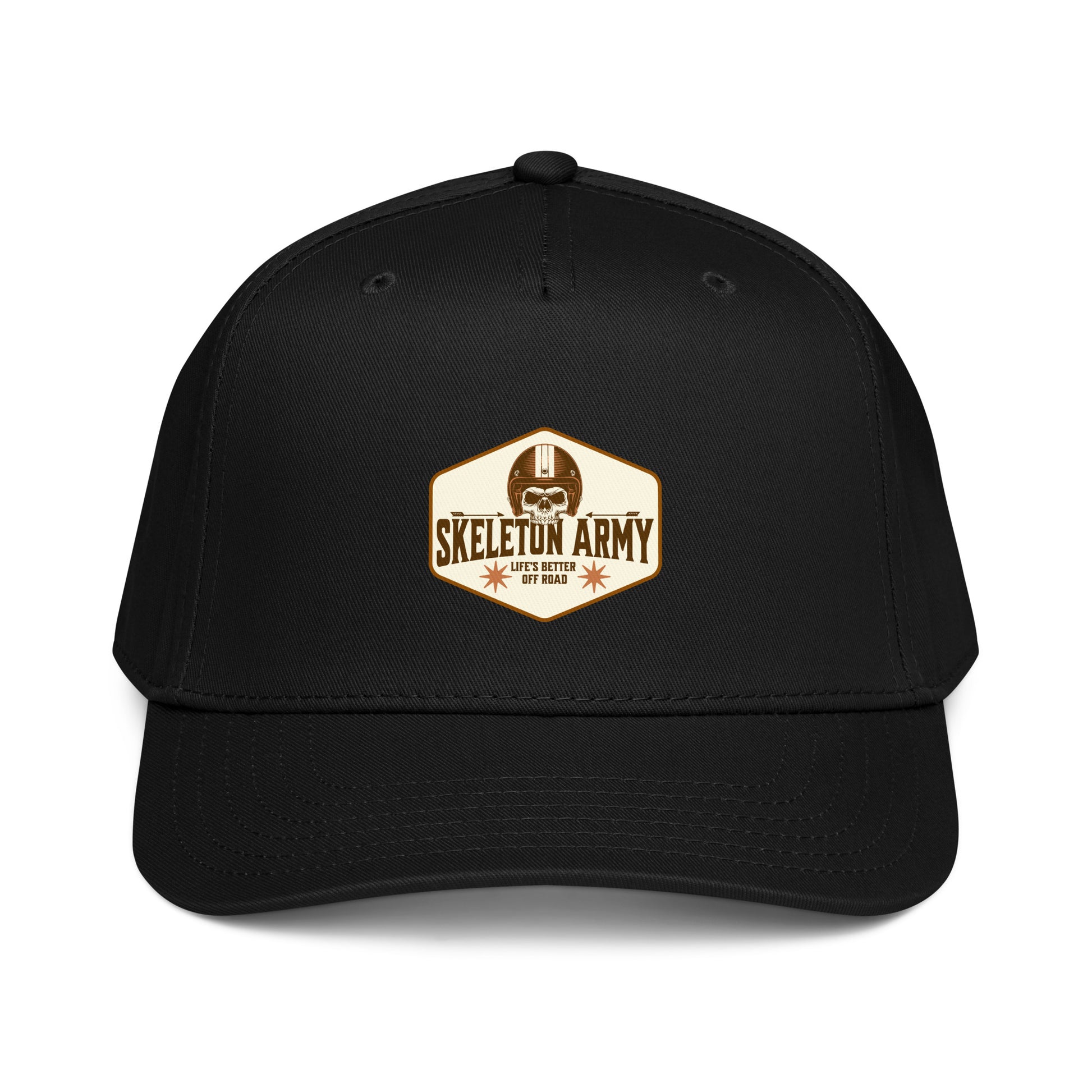 Classic Skull Patch Baseball Cap for Casual Wear