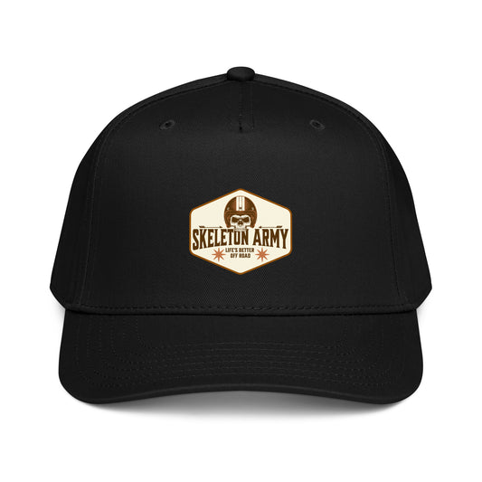 Classic Skull Patch Baseball Cap for Casual Wear