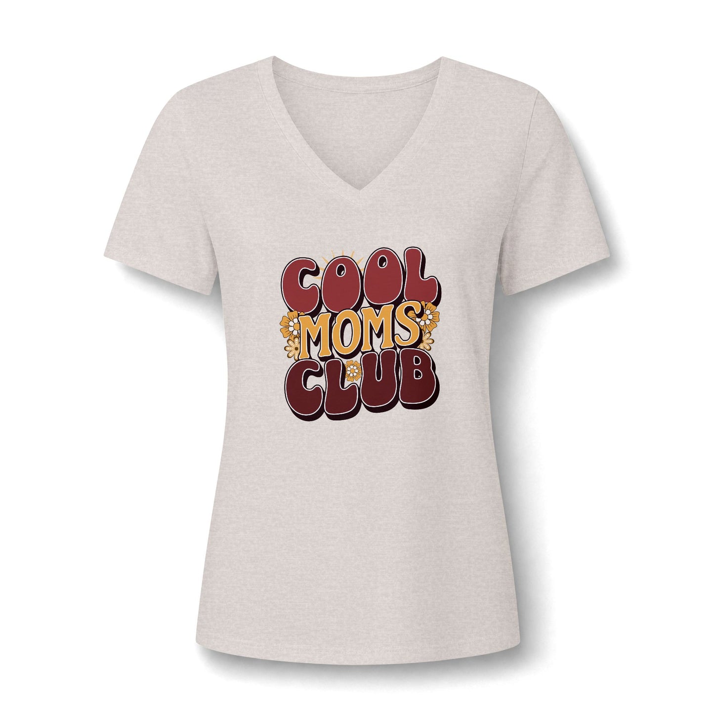 Comfortable Cool Moms Club Women's T-Shirt for Casual Wear