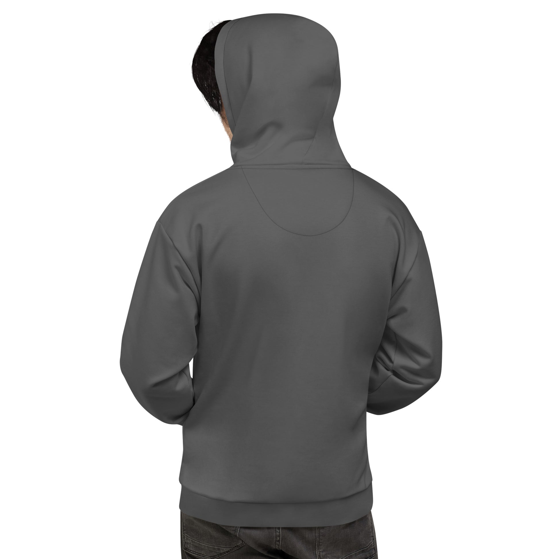 Essential Comfortable Plain Gray Hoodie for Relaxed Wear