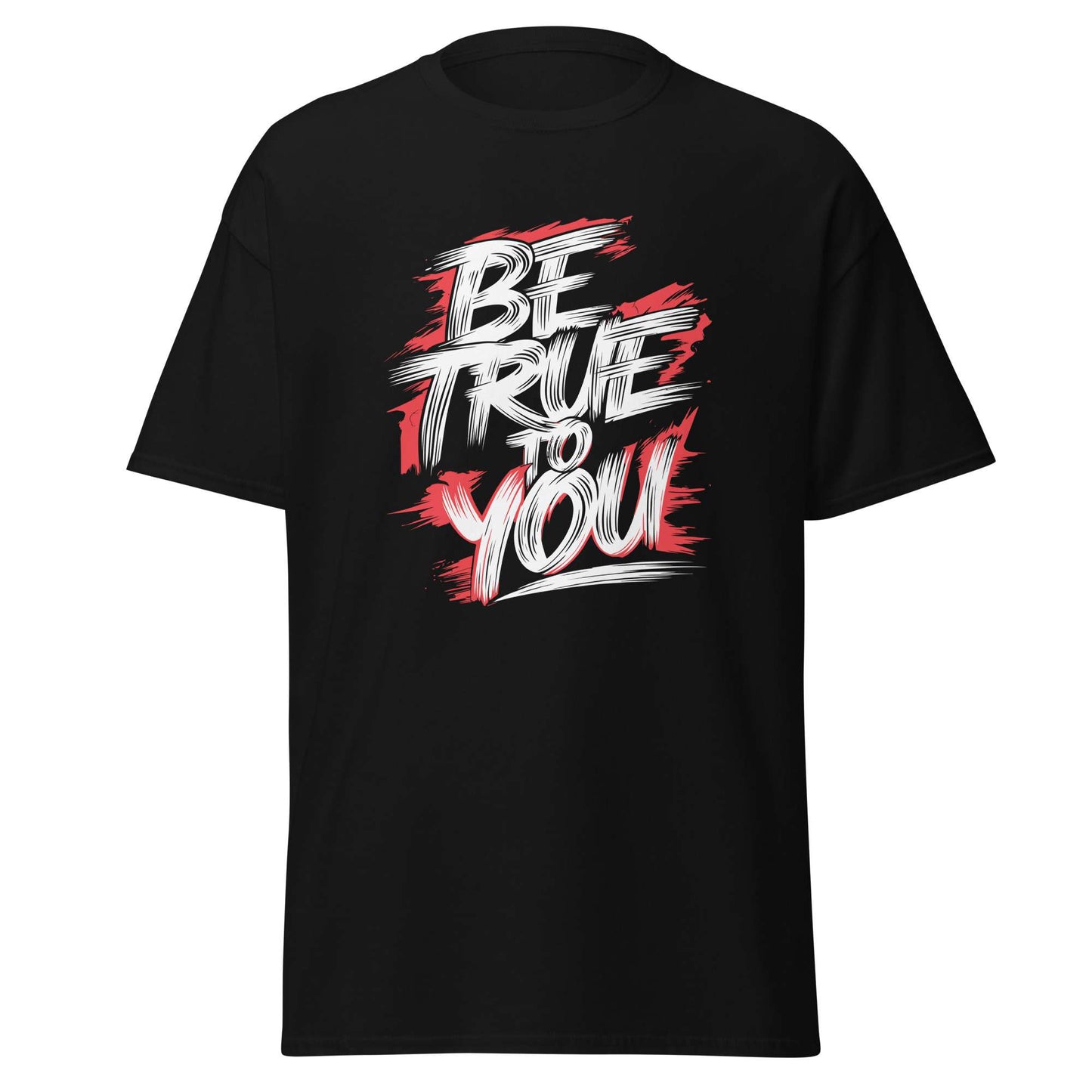 Motivational Typography Be True To You T-Shirt for Casual Wear Shop the Motivational Typography Be True To You T-Shirt Casual Wear, designed for everyday comfort, self-expression, and easy styling.