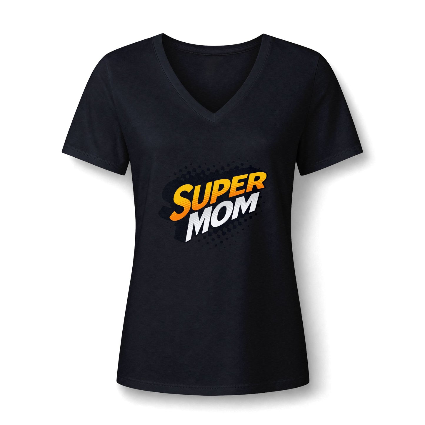 Soft and Relaxed Fit Super Mom Comic Women's T-Shirt for Casual Wear