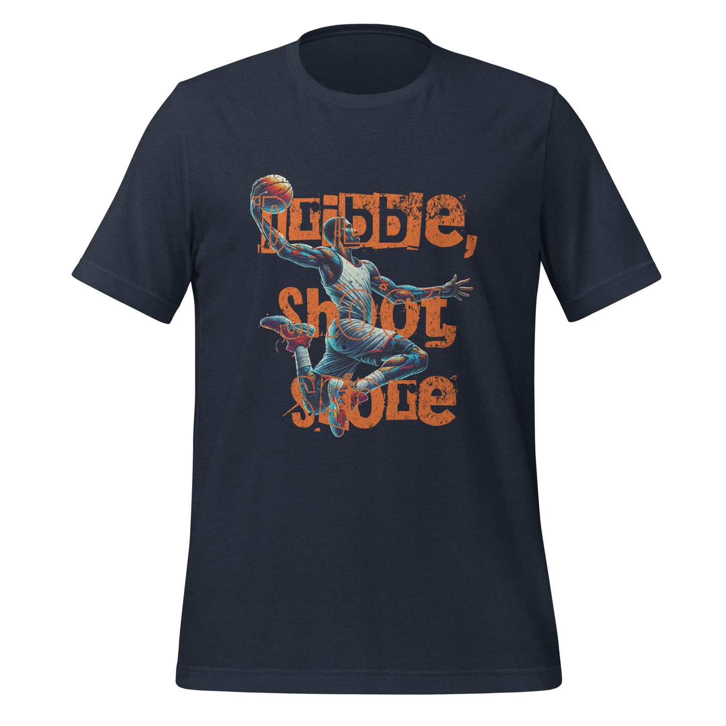 Stylish Basketball-Themed Graphic T-Shirt