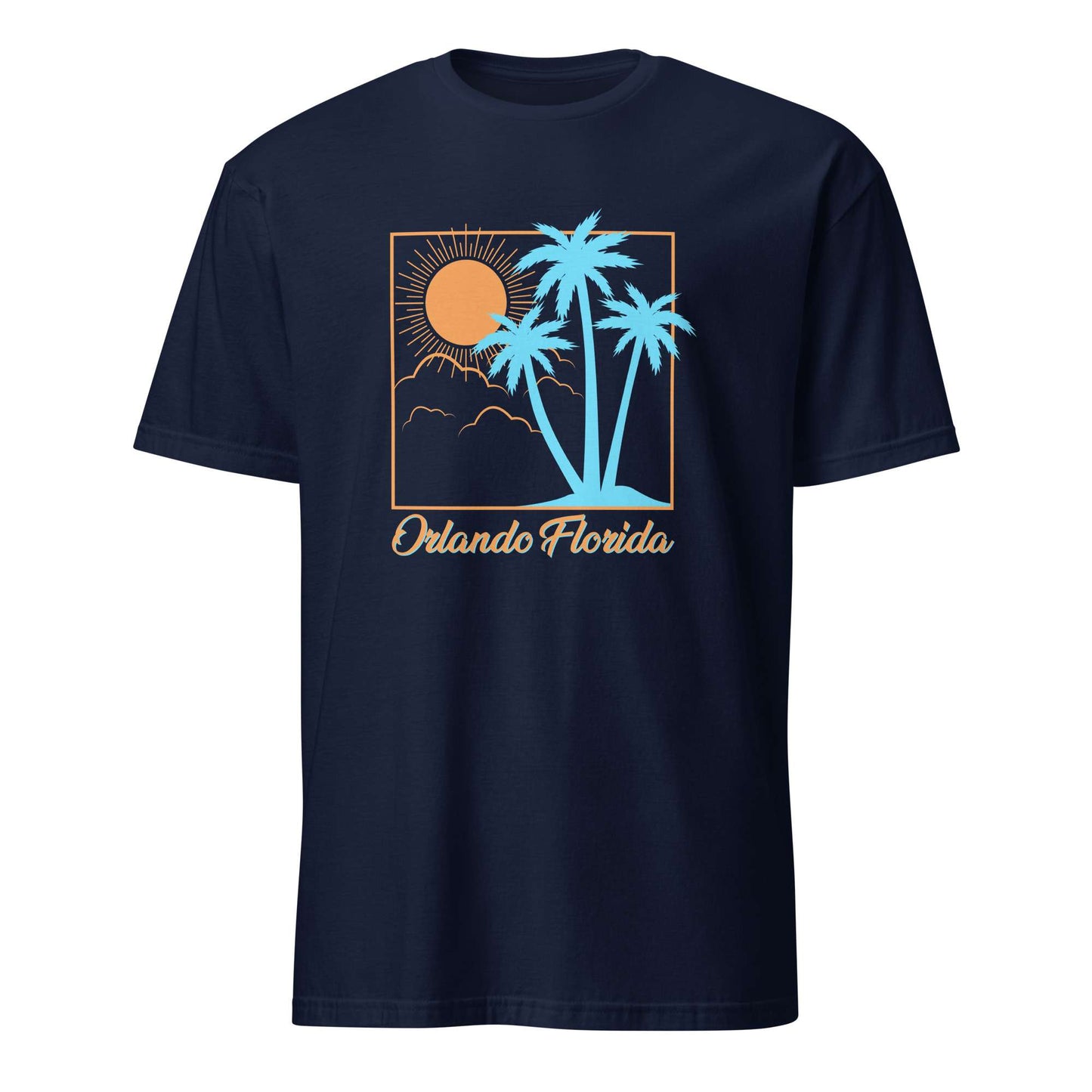 Top Rated Orlando Florida Summer Sun Beach Graphic T-Shirt Casual Wear