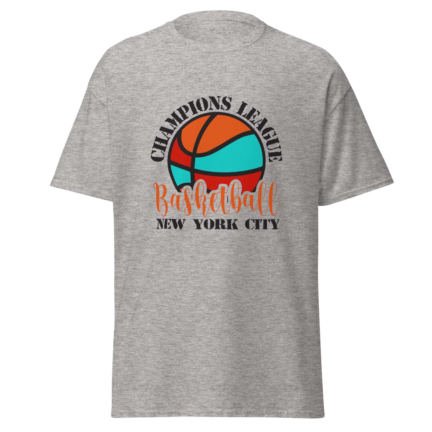 Unique Champions League Basketball New York City T-Shirt for Casual Wear