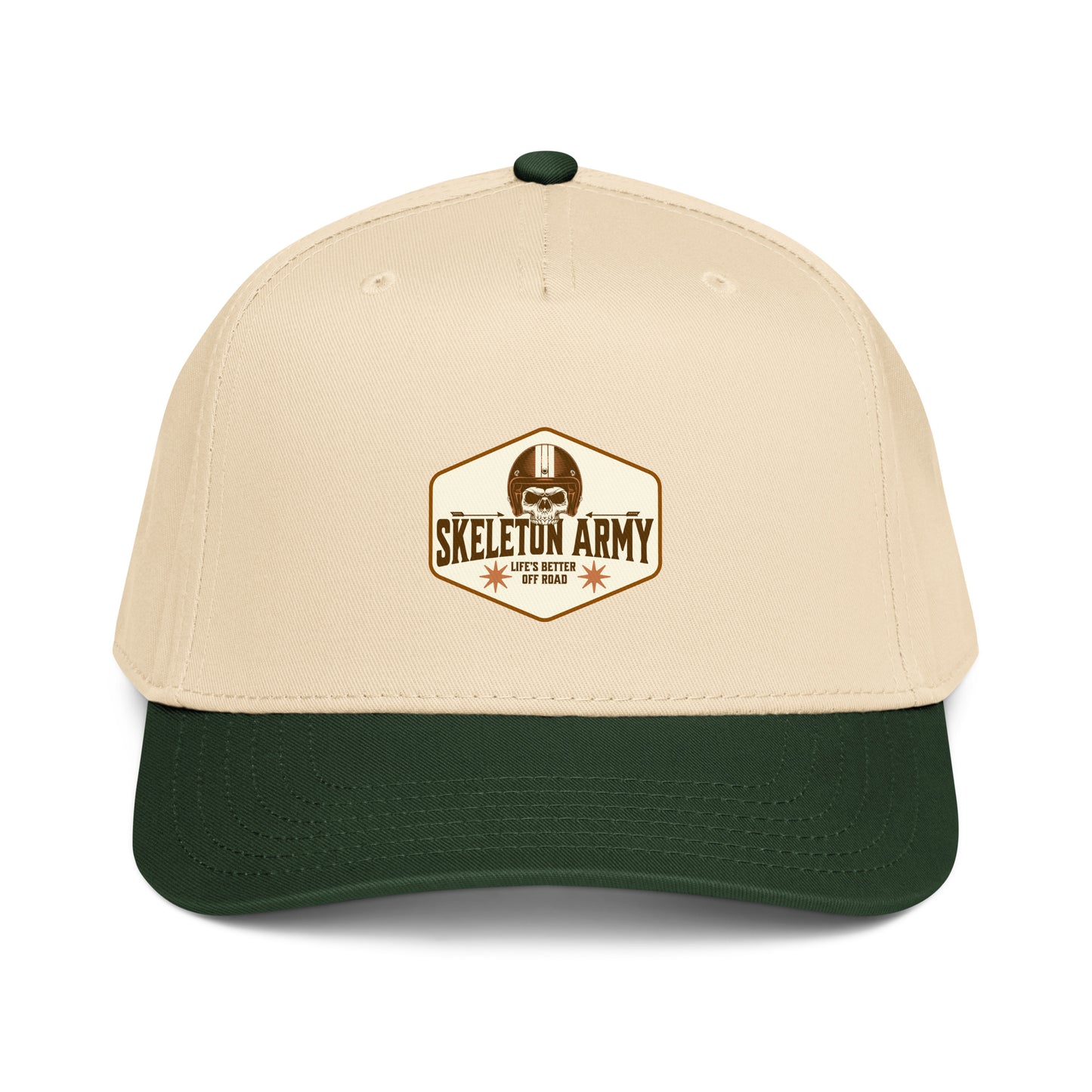 Unique Classic Skull Patch Baseball Cap Casual Wear