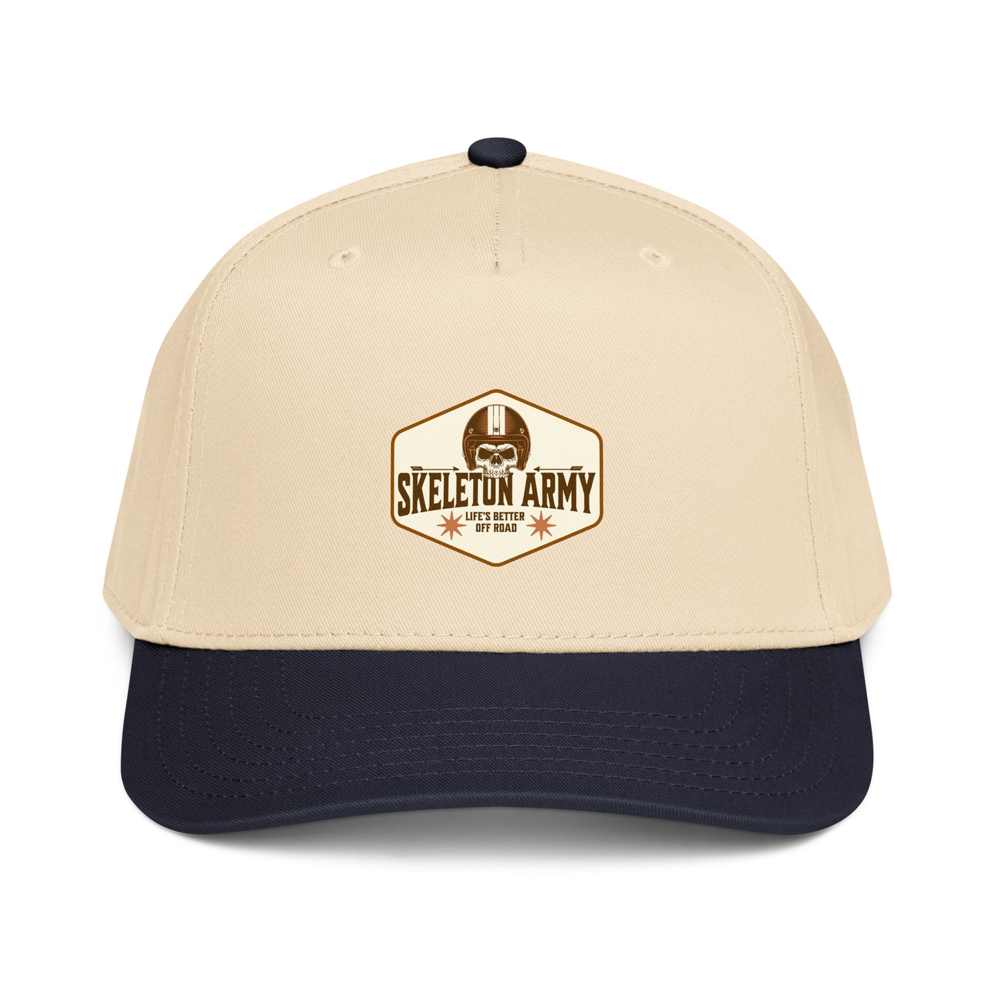 Unique Classic Skull Patch Baseball Cap for Casual Wear