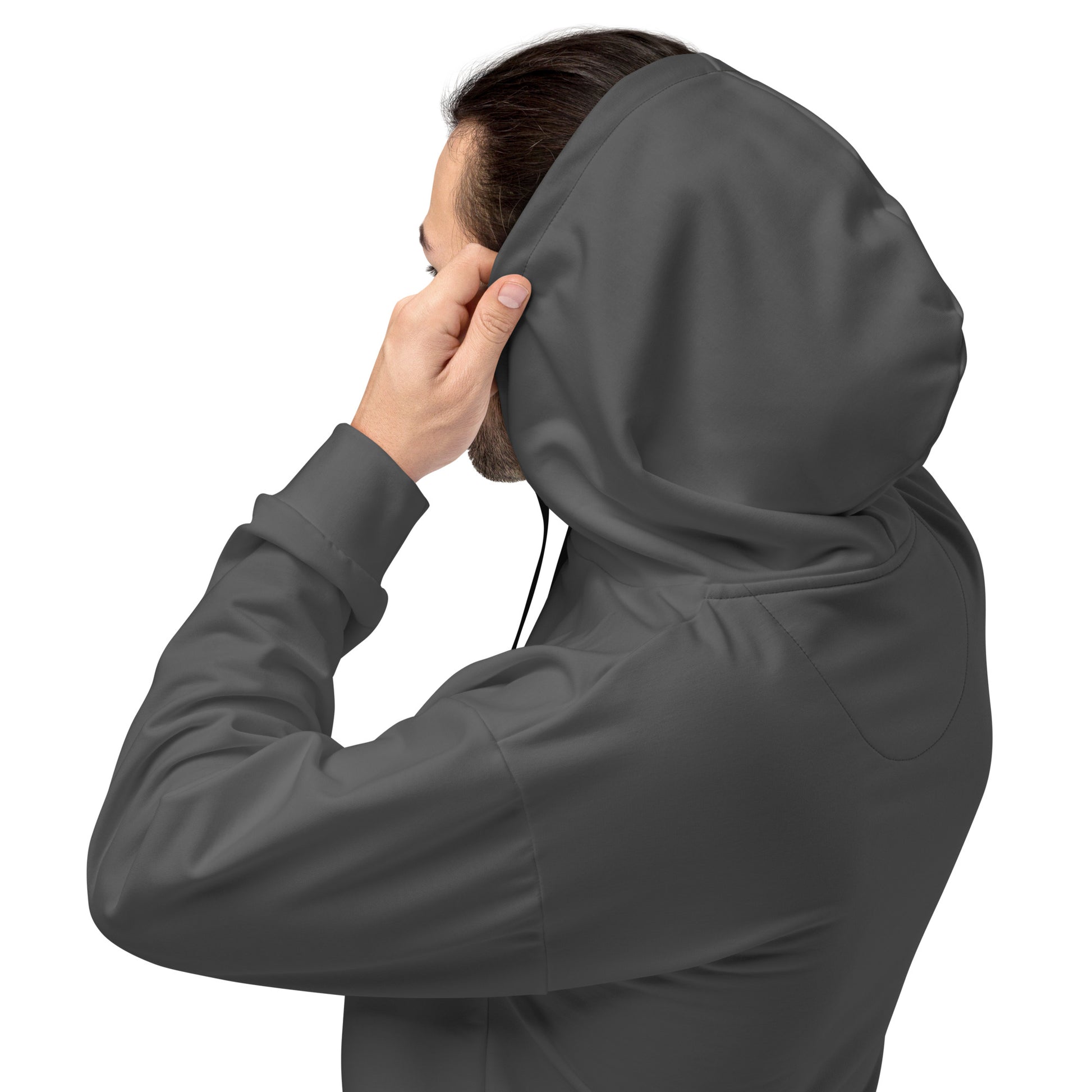 Versatile Comfortable Plain Gray Hoodie for Relaxed Wear