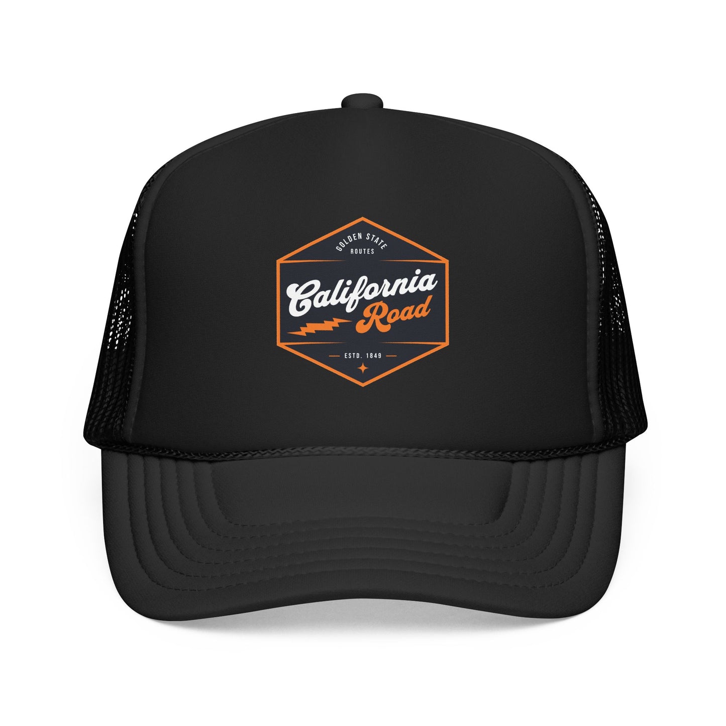 Vintage Classic California Road Foam Trucker Hat