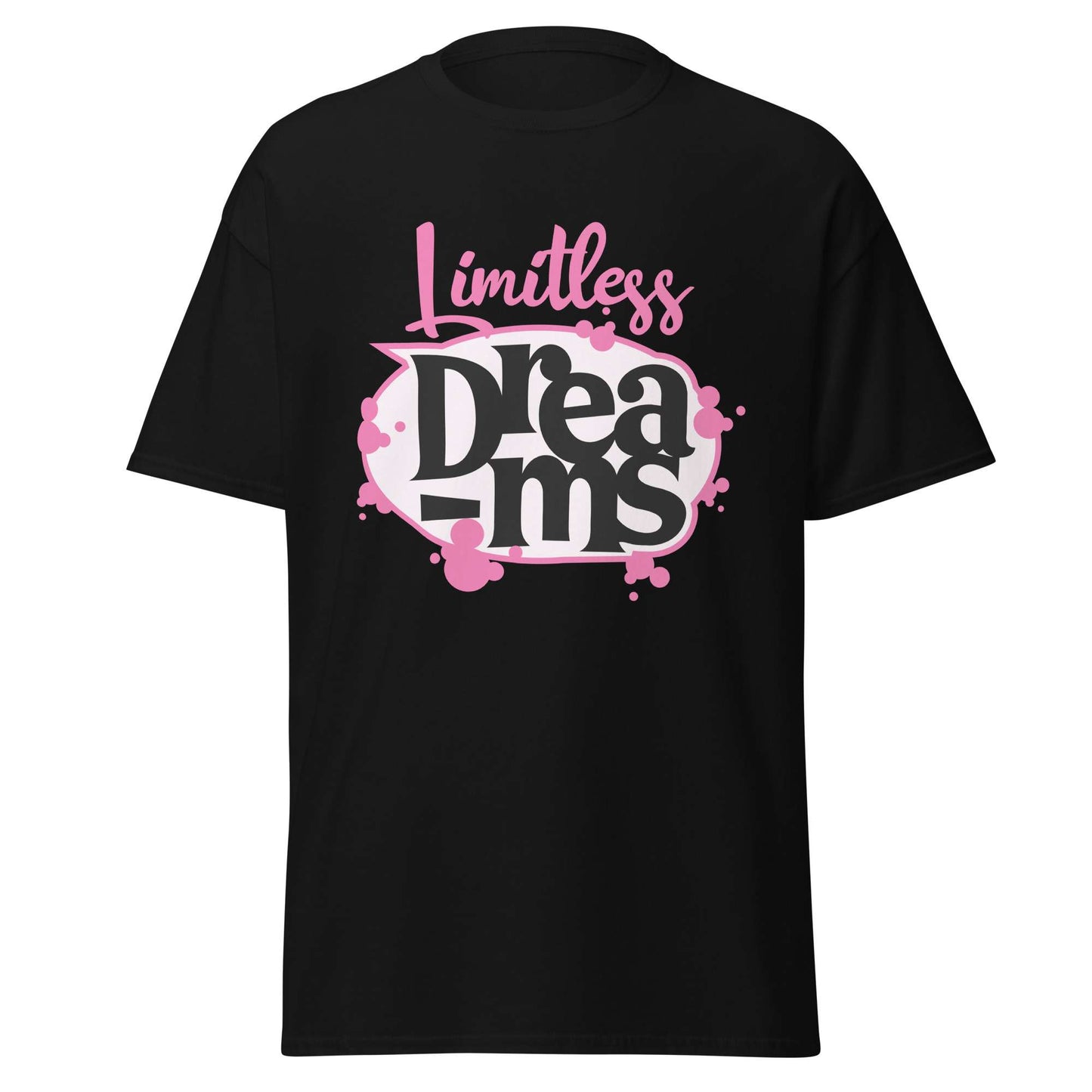 Motivational Quote Limitless Dreams T-Shirt Casual Wear Shop the Motivational Quote Limitless Dreams T-Shirt Casual Wear design, made for everyday comfort and bold, uplifting style that inspires confidence.