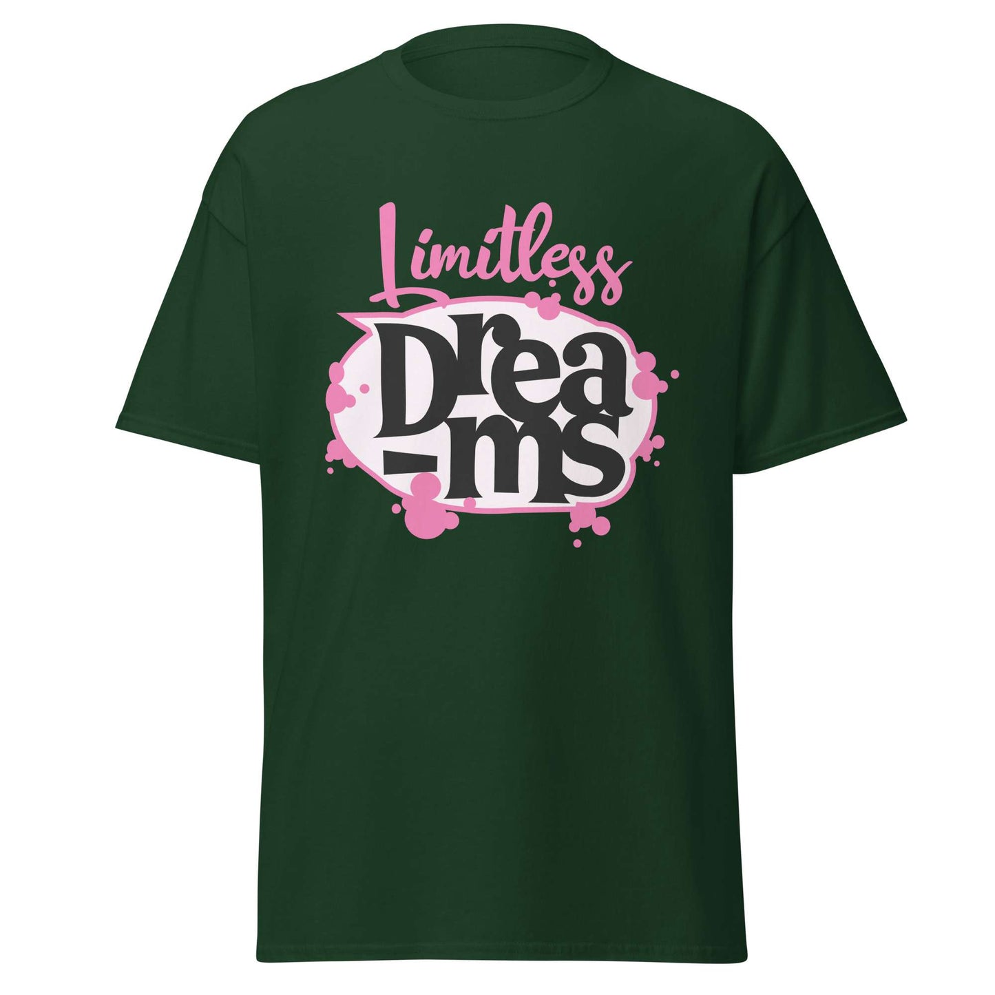 Motivational Quote Limitless Dreams T-Shirt Casual Wear Shop the Motivational Quote Limitless Dreams T-Shirt Casual Wear design, made for everyday comfort and bold, uplifting style that inspires confidence. Elevate your wardrobe with Motivational Quote Limitless Dreams T-Shirt Casual Wear—comfortable, inspiring, and ready to wear.